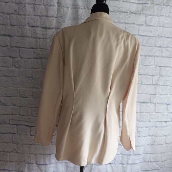 NWT Zara Cream Jacket Blazer - Picture 2 of 13